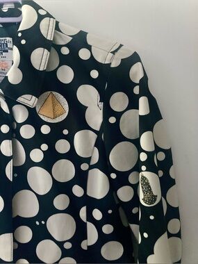 Jacket - Angine de Poitrine Upcycled Cotton Short Trench
